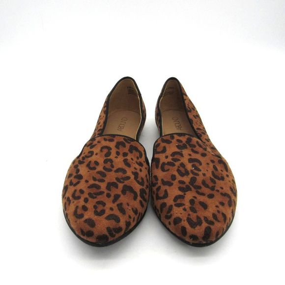 Abound Kenni Fab Leopard Fabric Ballet Flats SZ 8 - Picture 3 of 8
